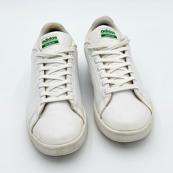 Adidas Advantage Cloudfoam White Green - Size 10.5 main image 7